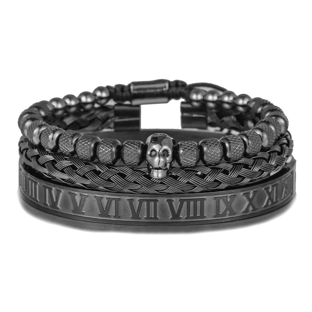 Adornix™| Timeless Roman Men's Bracelet Collection