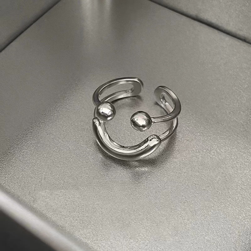 Elevate Your Style with EnchantiRing™ Smiley Face Ring